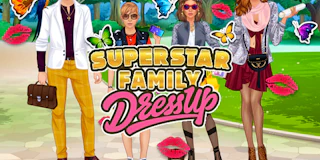 Superstar Family Dress Up Game thumbnail
