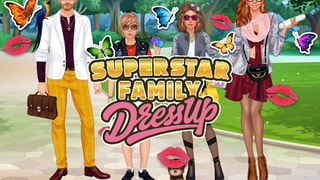 Superstar Family Dress Up Game