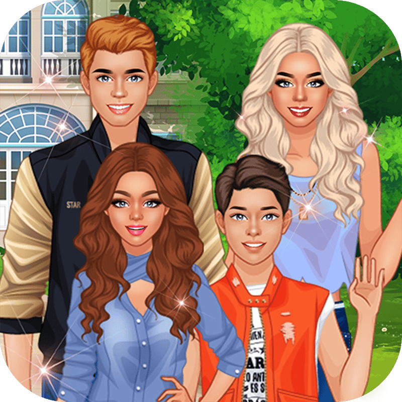 Superstar Family Dress Up Game