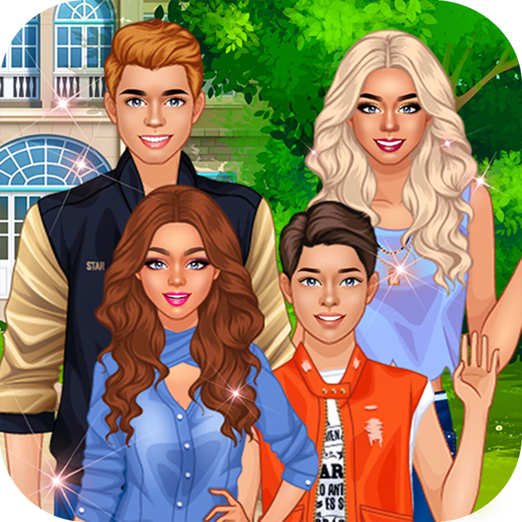 Superstar Family Dress Up Game
