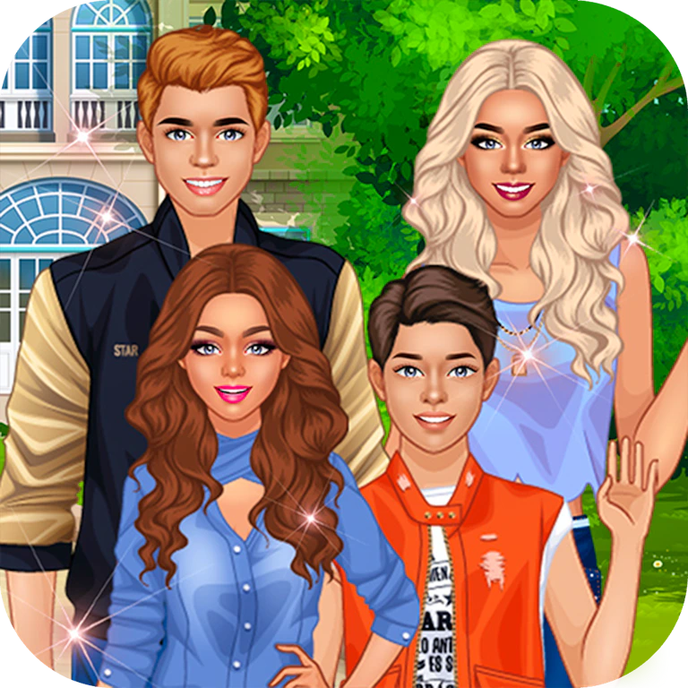 Superstar Family Dress Up Game
