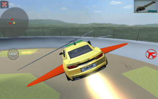 Supra Crash Shooting Fly Cars