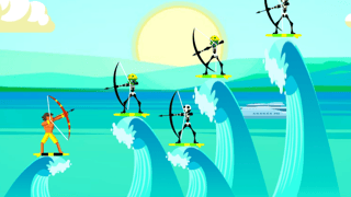 Surfer Archers game cover