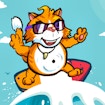 Surfer Cat banner