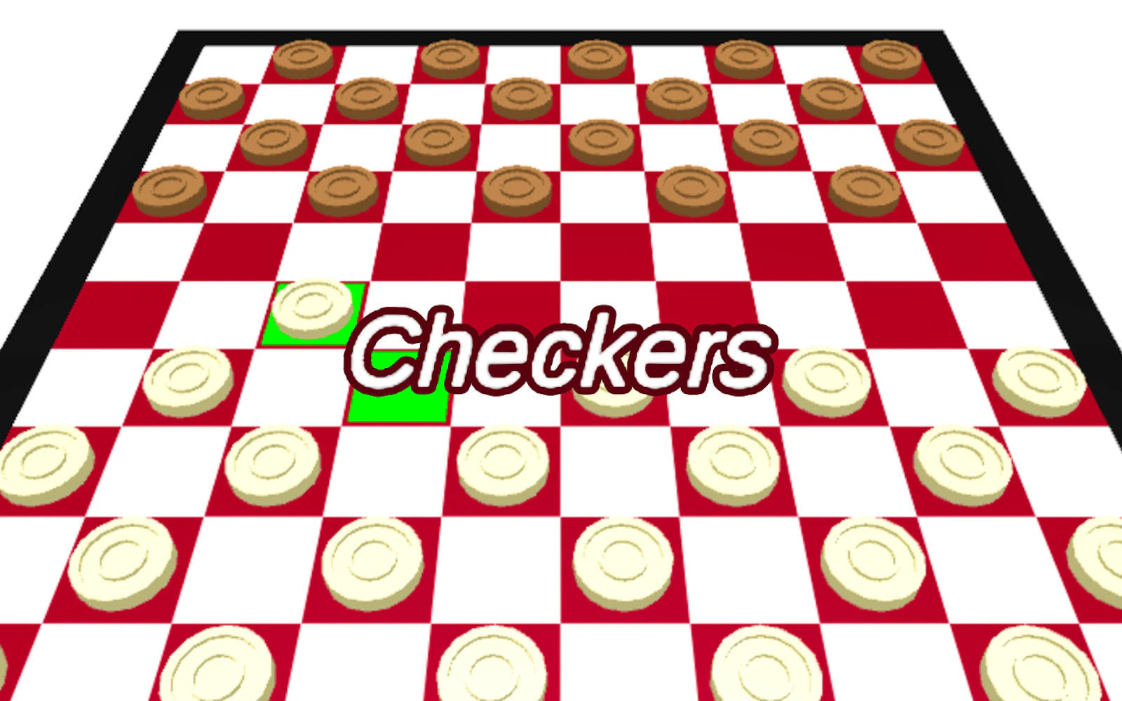 Double Checkers — free online board game on Glaze Games