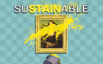 Sustainable cover art