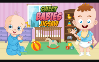 Sweet Babies Jigsaw game cover