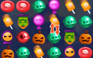 Sweet Candy Halloween game cover