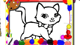Sweet Cats Coloring Book game cover