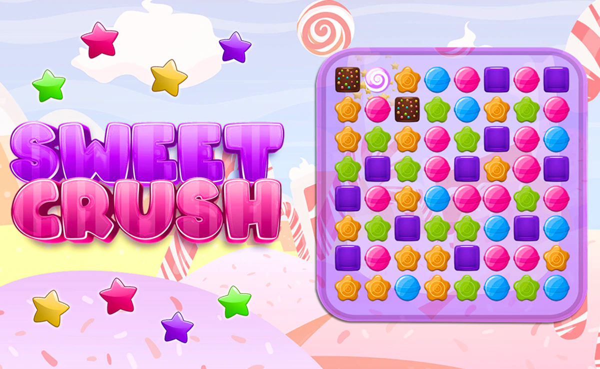 Play Sweet Crush — free online Match 3 game