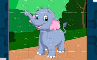 Sweet Elephants Jigsaw game cover