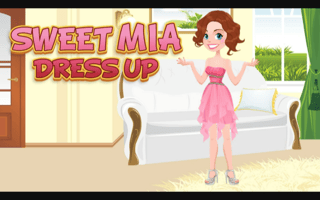 Sweet Mia Dress Up game cover