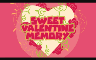 Sweet Valentine Memory game cover
