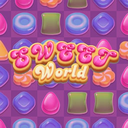 Sweet World Online bejeweled Games on taptohit.com