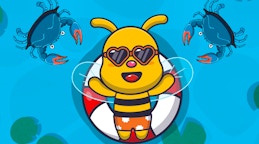 Swimming Bee