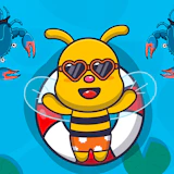 Swimming Bee