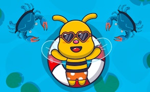 Swimming Bee