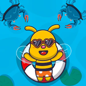 Swimming Bee Thumbnail