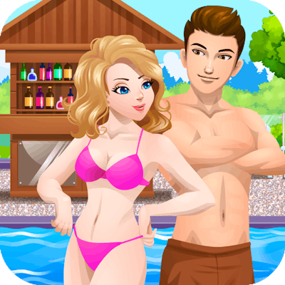 Swimming Pool Romance By Gamepix