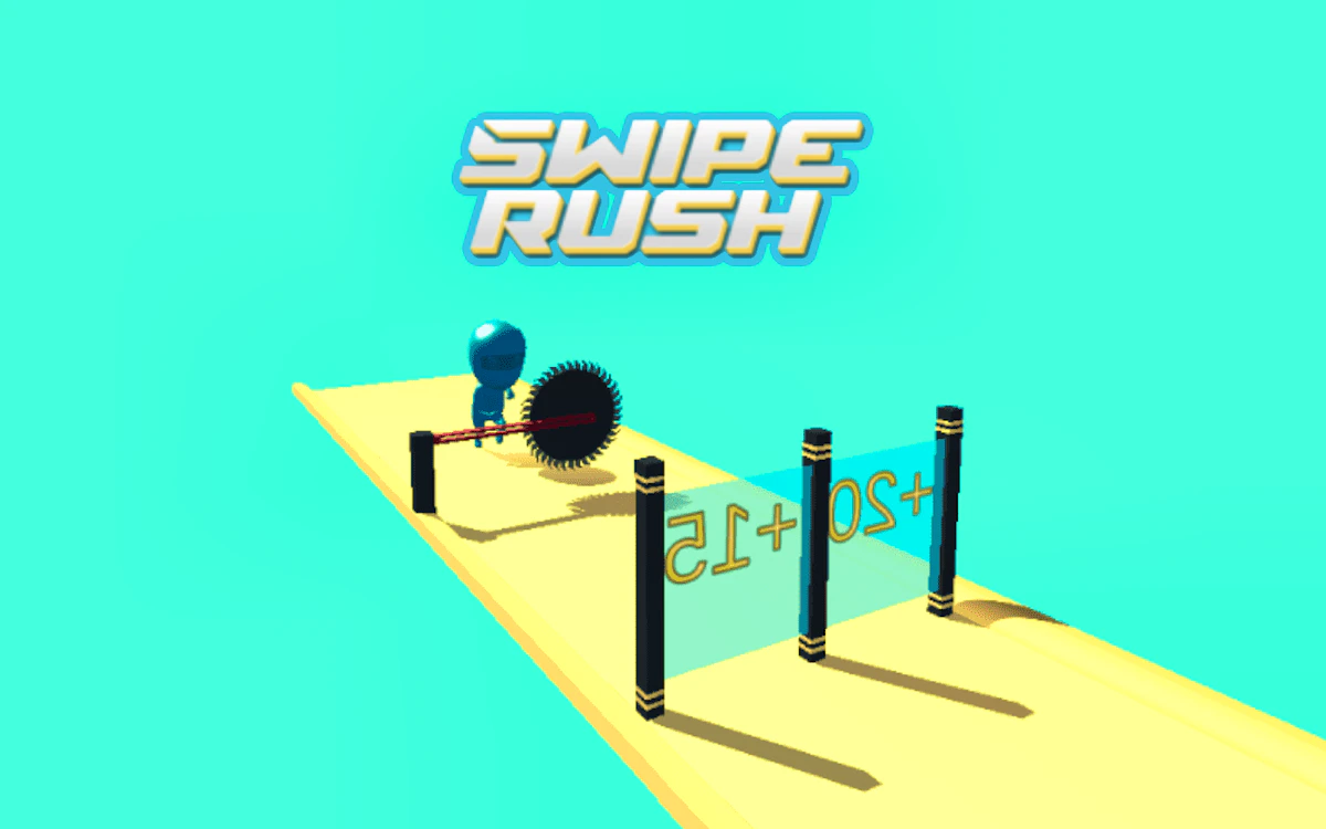 Play Swipe Rush — free online Action game