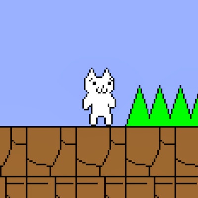 Syobon no Action - Cat Mario By Gamepix