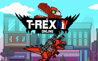 T-rex N.y Online game cover