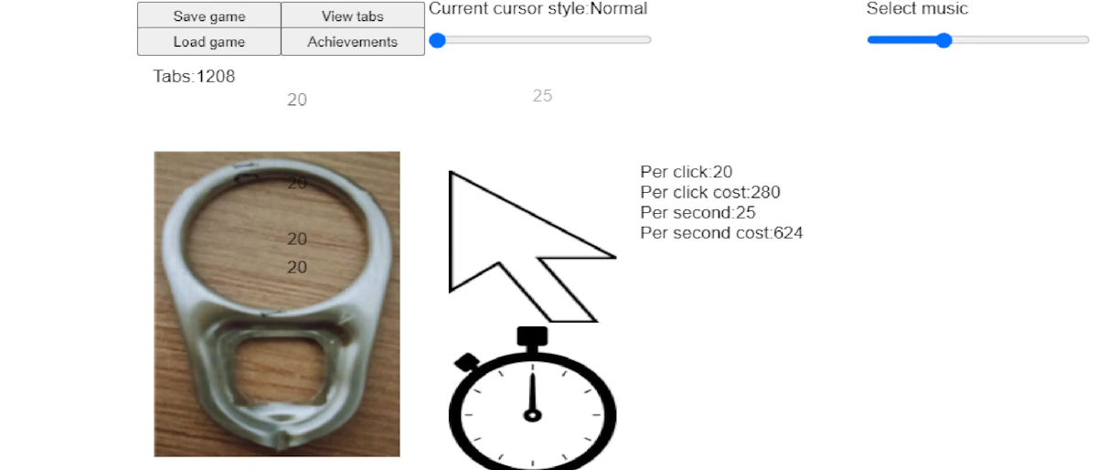 Play Tabs Clicker — free online Clicker game
