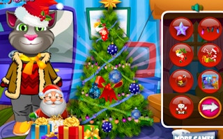 Talking Tom Christmas Time