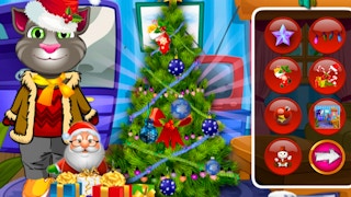 Talking Tom Christmas Time game cover