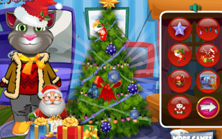 Talking Tom Christmas Time game cover
