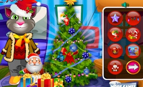 Talking Tom Christmas Time