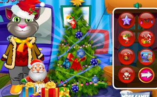 Talking Tom Christmas Time game cover