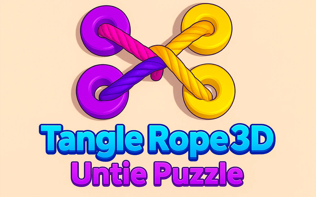 Play Tangle Rope 3D Untie Puzzle — free online Puzzle game