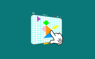 Tangram Collect The Cat game cover