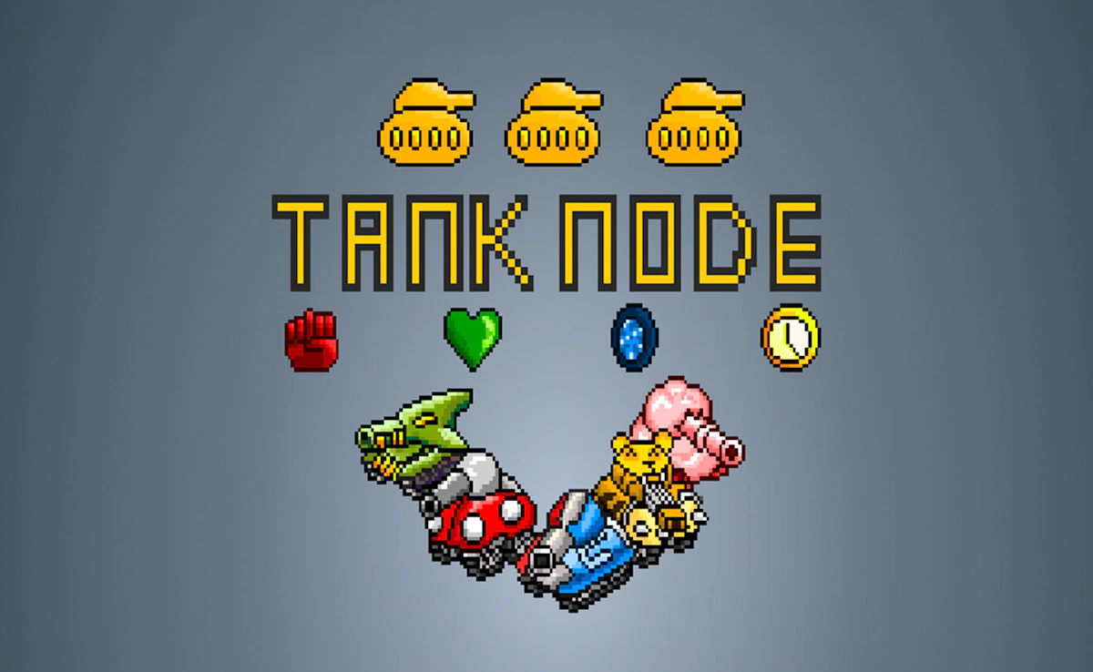Play Tank Node 4 vs 4 Battle — free online Tanks game