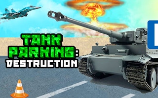 Tank Parking: Destruction game cover