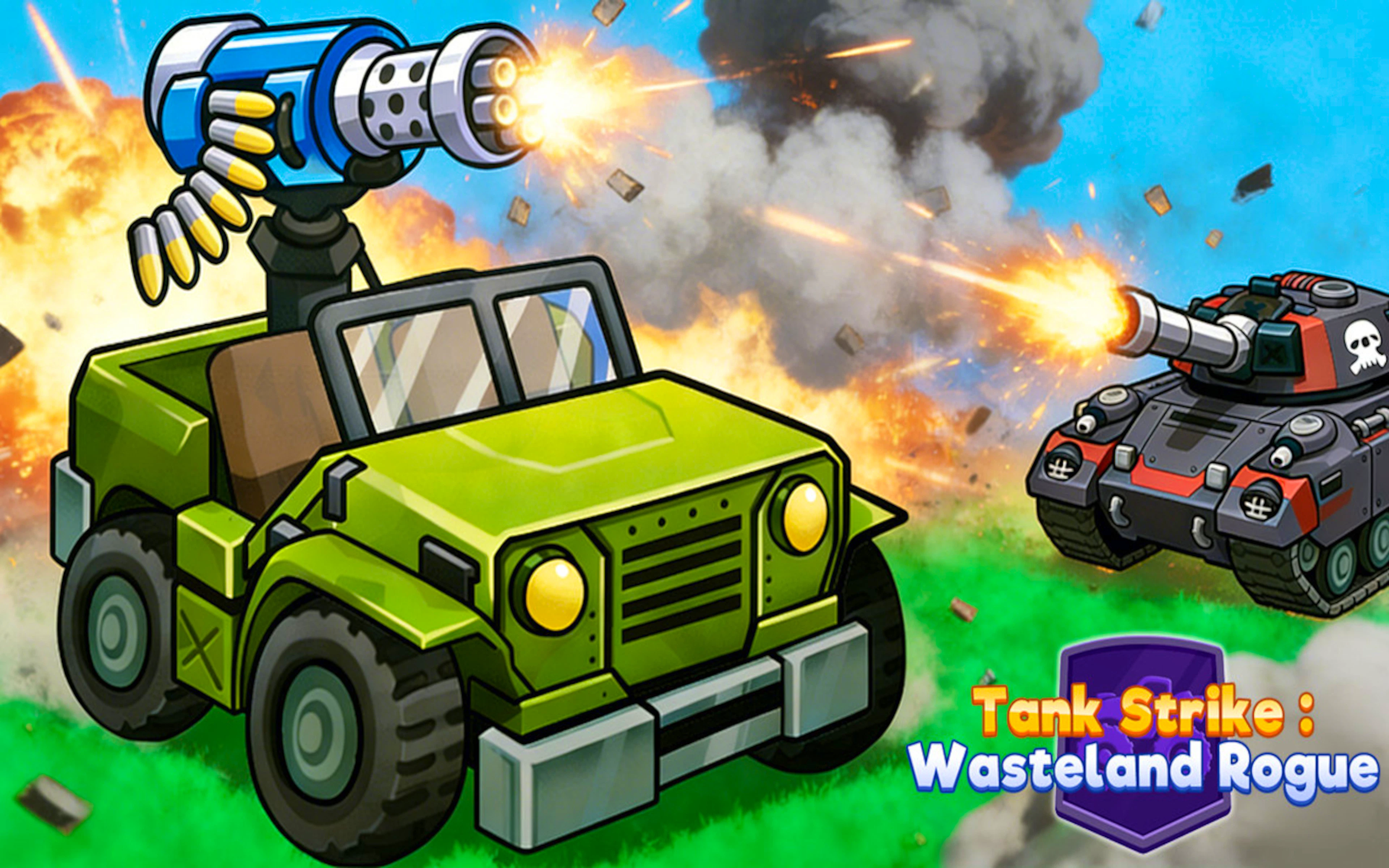 Tank Strike: Wasteland Rogue