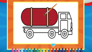 Tank Trucks Coloring game cover