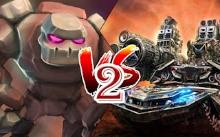 Tank Vs Golems 2 game cover