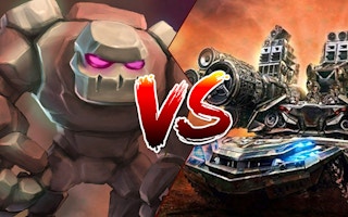 Tank Vs Golems game cover