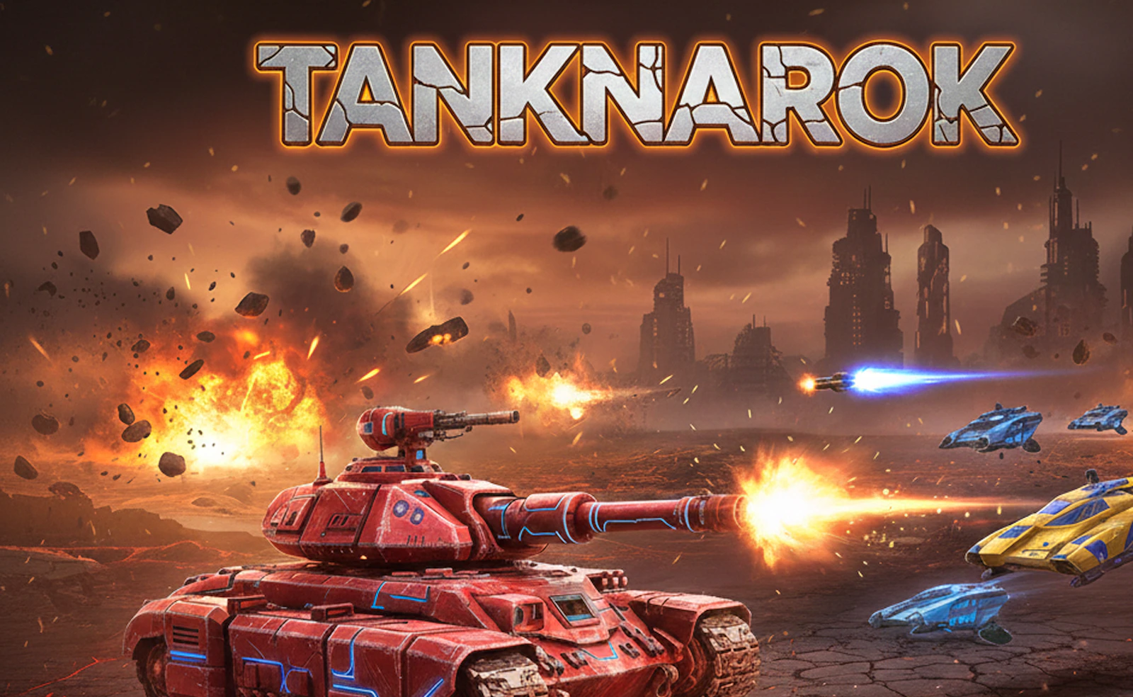 Tanknarok — free online multiplayer game on Glaze Games