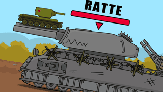 Tanks 2d Battle With Ratte
