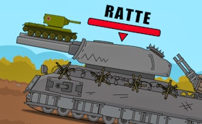 Tanks 2d Battle With Ratte game cover