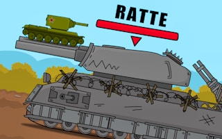 Tanks 2D Battle with Ratte