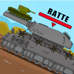 Tanks 2D Battle with Ratte Thumbnail
