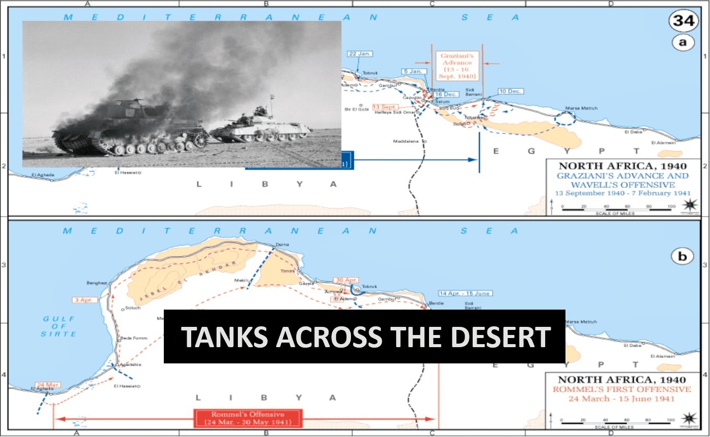 Tanks Across the Desert