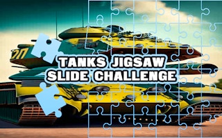 Tanks Jigsaw Slide Challenge game cover