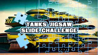 Tanks Jigsaw Slide Challenge game cover