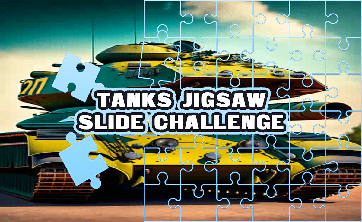 Play Tanks Jigsaw Slide Challenge — free online Tanks game