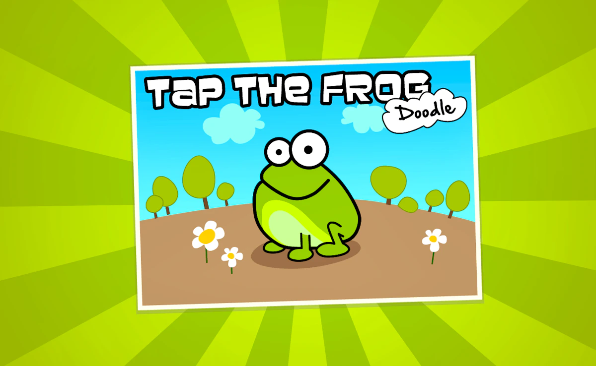 Play Tap the Frog Doodle — free online Fun game